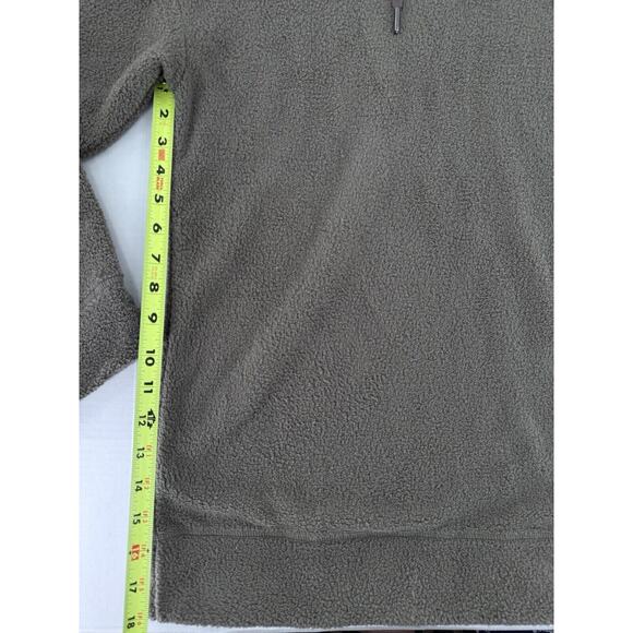 32 Degrees Heat Sherpa Hoodie Size L Sweatshirt Tunic Soft Cozy Pullover Brown - Picture 8 of 12